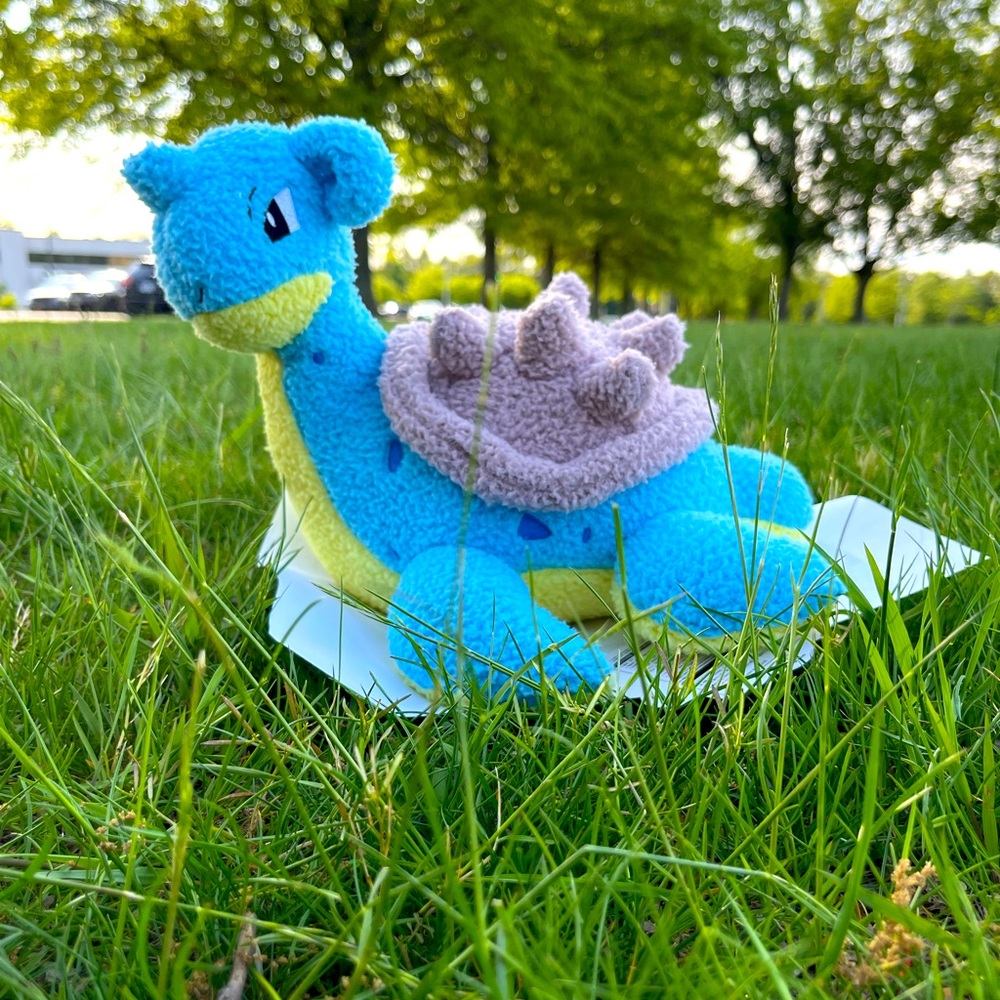 Pokemon Japanese Fluffy Lapras Plushie